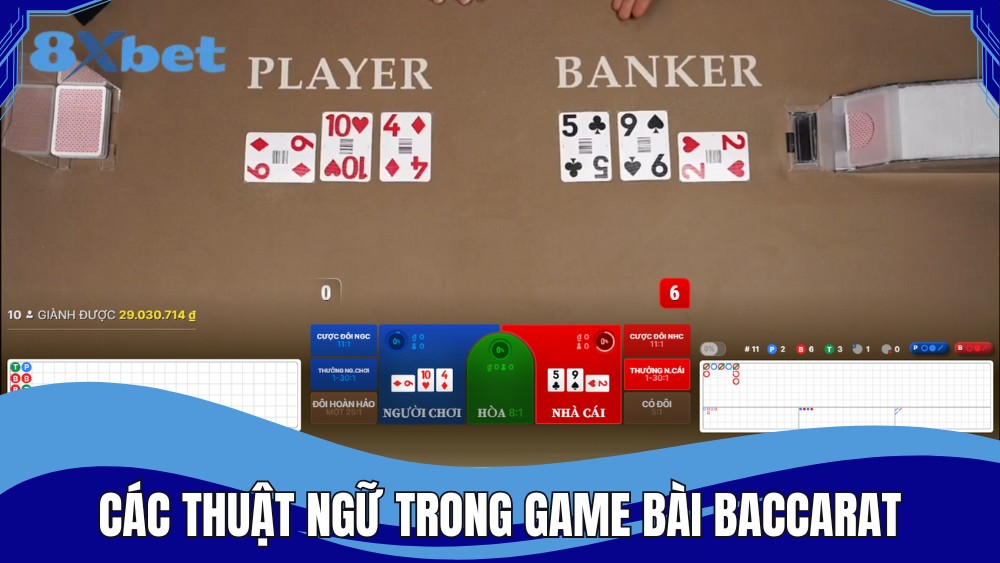 Hiểu rõ các thuật ngữ trong game bài Baccarat