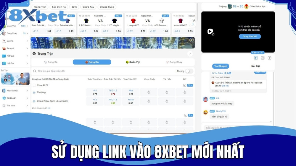 Sử dụng link vào 8XBET mới nhất để đảm bảo an toàn