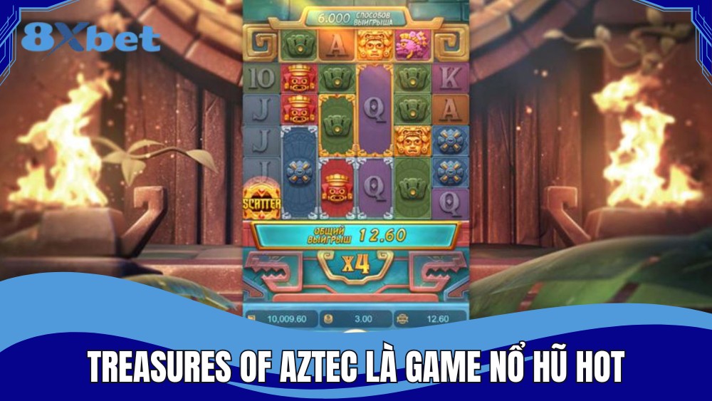 Treasures of AZTEC 8XBET là game nổ hũ HOT nhất