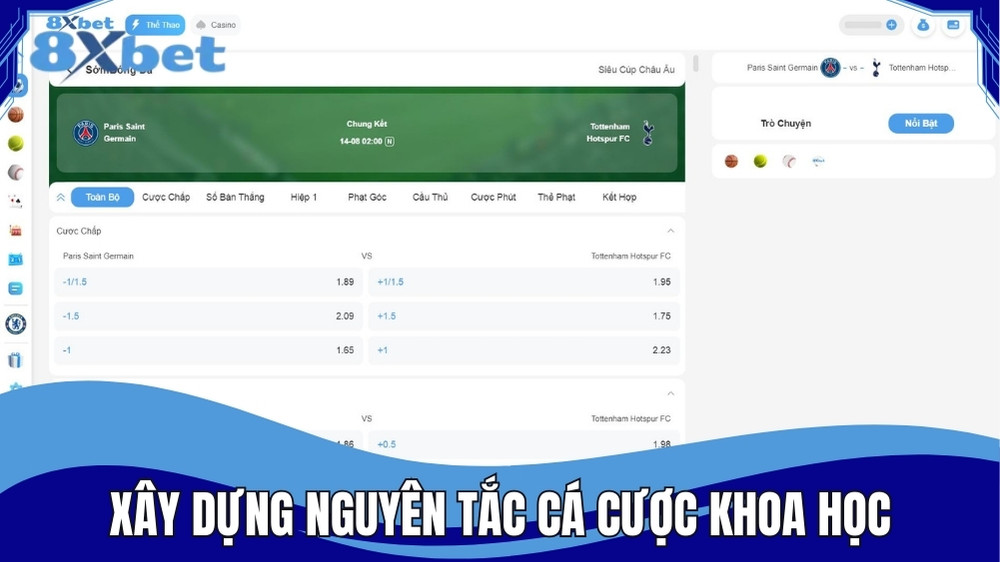Xây dựng nguyên tắc cá cược khoa học và lành mạnh